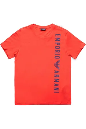 Emporio Armani Herren, Oberteile, Rot, SGröße:
