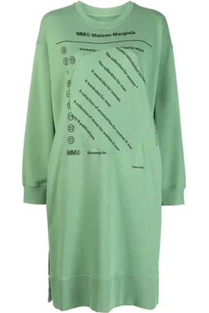Maison Margiela Damen, Kleider, Grün, MGröße: