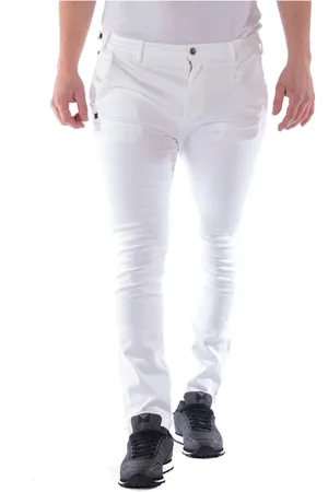 D.A. Daniele Alessandrini Herren, Jeans, Weiß, W31Größe: