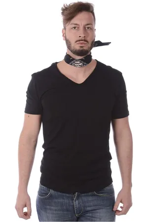 D.A. Daniele Alessandrini Herren, Oberteile, Schwarzk, SGröße: