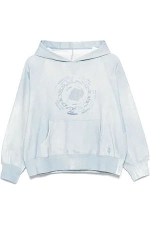 ERMANNO SCERVINO Damen, Sweatshirts & Hoodies, Blau, MGröße: