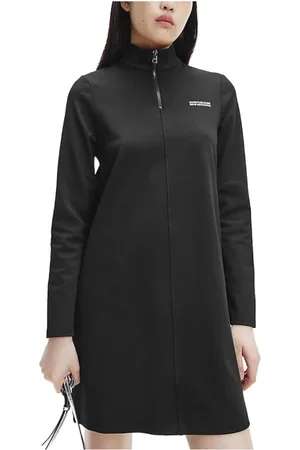 Calvin Klein Damen, Kleider, Schwarzk, XSGröße: