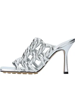 Bottega Veneta Damen, Schuhe, Grau, 36 EUGröße: