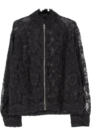 ERMANNO SCERVINO Damen, Jacken, Schwarzk, SGröße: