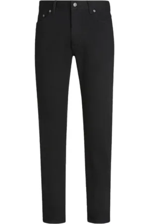 Ermenegildo Zegna Herren, Jeans, Schwarzk, W36Größe: