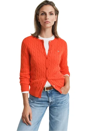 GANT Damen, Strickwaren, Rot, SGröße: