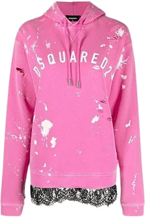 Dsquared2 Damen, Sweatshirts & Hoodies, Rosa, XSGröße: