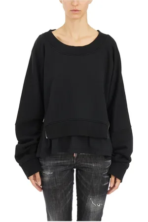 Dsquared2 Damen, Sweatshirts & Hoodies, Schwarzk, XSGröße: