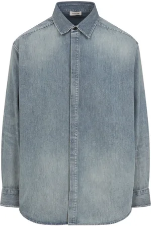 FEAR OF GOD Herren, Shirts, Blau, LGröße: