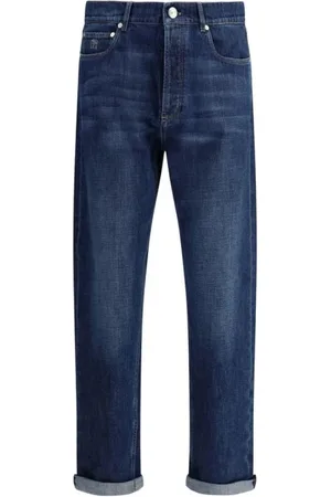 Brunello Cucinelli Herren, Jeans, Blau, 2XLGröße: