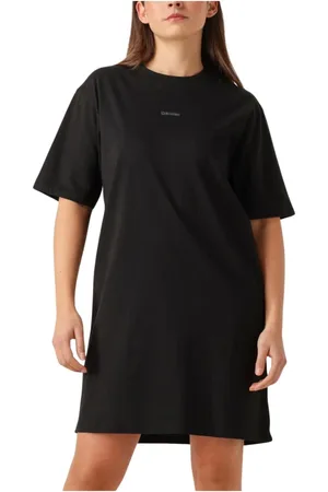 Calvin Klein Damen, Kleider, Schwarzk, SGröße: