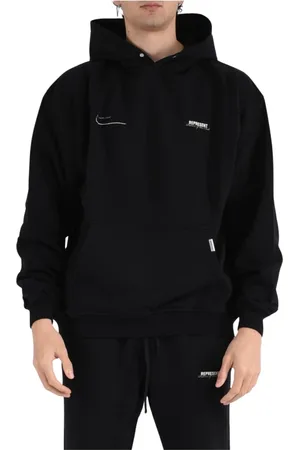 Represent Herren, Sweatshirts & Hoodies, Schwarzk, SGröße: