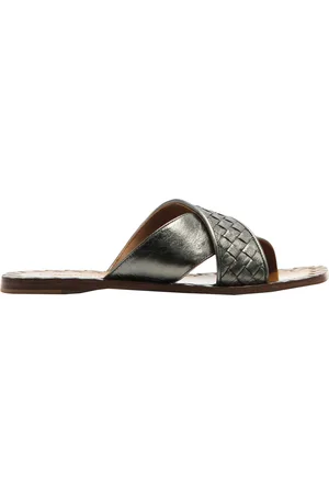 Bottega Veneta Damen, Schuhe, Grau, 36 EUGröße: