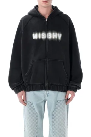 MISBHV Herren, Sweatshirts & Hoodies, Schwarzk, MGröße: