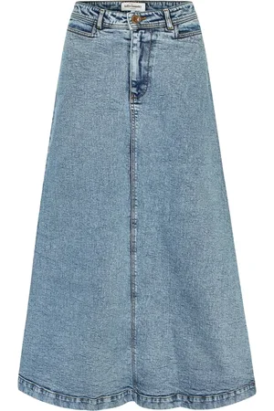 Lollys Laundry Damen, Röcke, Blau, SGröße: