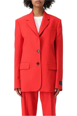 Msgm Damen, Jacken, Rot, XSGröße: