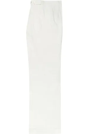 Brooks Brothers Damen, Hosen, Weiß, XLGröße: