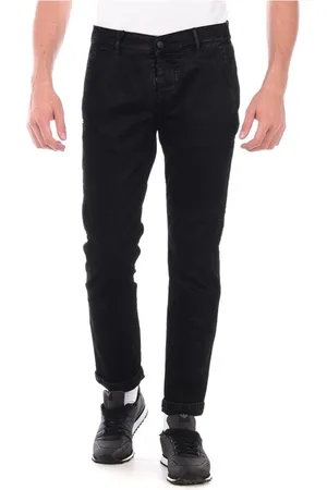D.A. Daniele Alessandrini Herren, Jeans, Schwarzk, W29Größe: