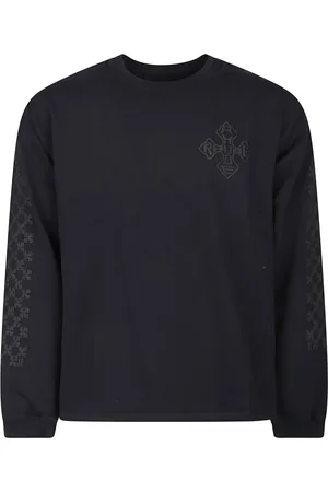 Rhude Herren, Oberteile, Schwarzk, MGröße: