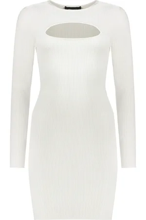 Dsquared2 Damen, Kleider, Weiß, MGröße:
