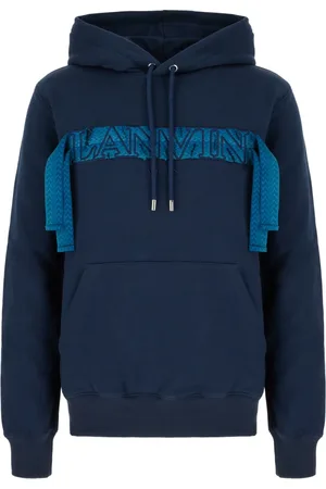 Lanvin Herren, Sweatshirts & Hoodies, Blau, MGröße: