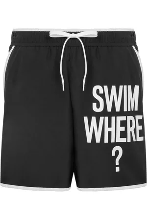 Moschino Herren, Bademode, Schwarzk, SGröße: