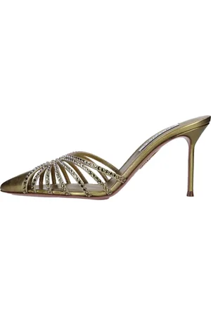 Aquazzura Damen, Schuhe, Grün, 39 EUGröße: