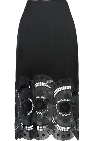 Stella McCartney Damen, Röcke, Schwarzk, 2XSGröße: