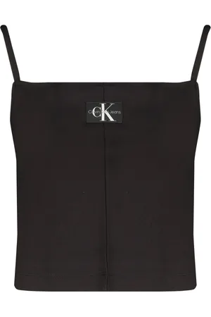 Calvin Klein Damen, Oberteile, Schwarzk, SGröße: