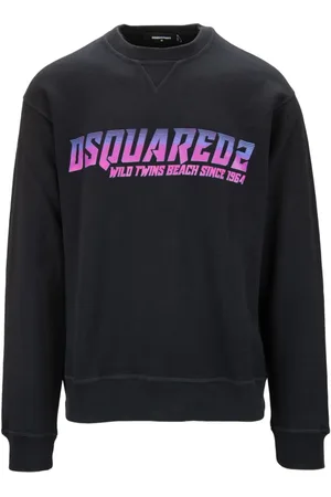 Dsquared2 Herren, Sweatshirts & Hoodies, Schwarzk, MGröße: