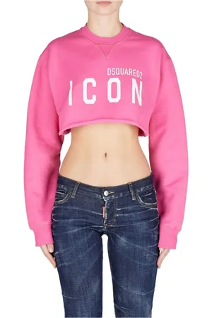 Dsquared2 Damen, Sweatshirts & Hoodies, Rosa, 2XSGröße: