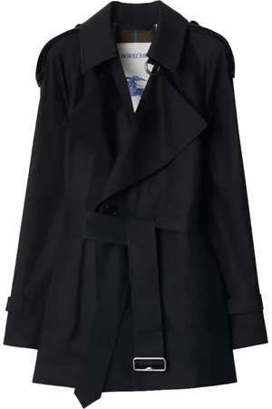 Burberry Damen, Mäntel, Schwarzk, 2XSGröße: