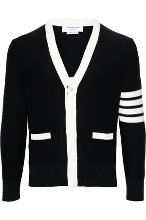 Thom Browne Herren, Strickwaren, Blau, LGröße: