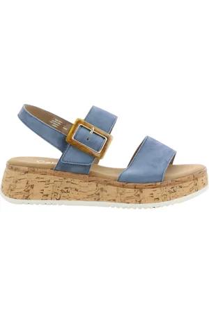 Gabor Damen, Schuhe, Blau, 42 EUGröße:
