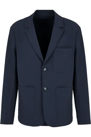 Emporio Armani Herren, Jacken, Blau, SGröße: