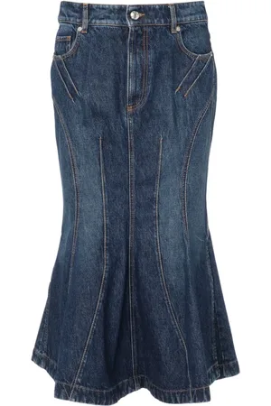 Sportmax Damen, Röcke, Blau, SGröße: