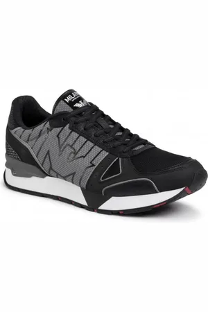 Emporio Armani Herren, Schuhe, Grau, 42 1/2 EUGröße: