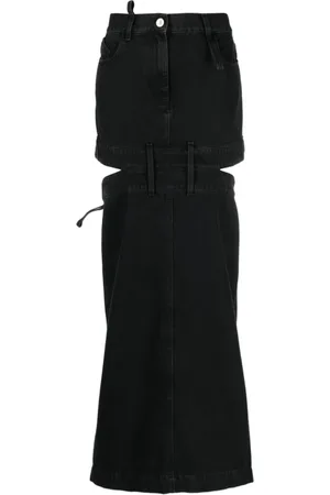 The Attico Damen, Röcke, Schwarzk, W26Größe: