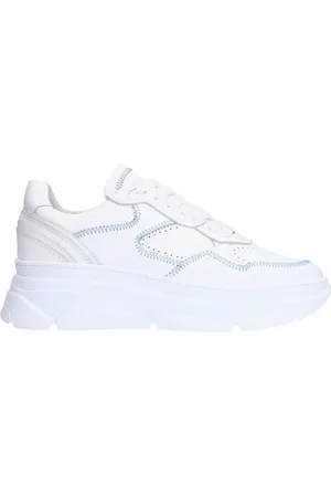 Manfield Damen, Schuhe, Weiß, 38 EUGröße: