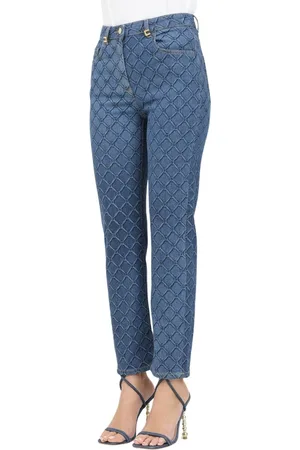 Elisabetta Franchi Damen, Jeans, Blau, W31Größe:
