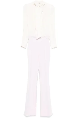 Elisabetta Franchi Damen, Jumpsuits & Playsuits, Weiß, 2XSGröße: