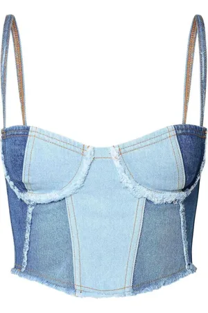 Chiara Ferragni Damen, Oberteile, Blau, LGröße: