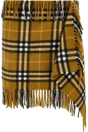 Burberry Damen, Röcke, Grün, LGröße: