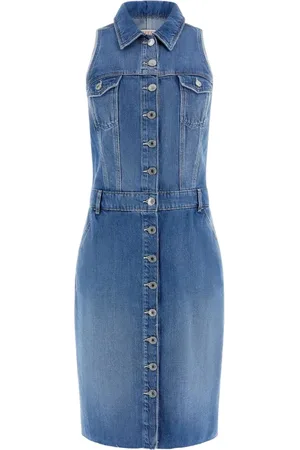 Guess Damen, Kleider, Blau, XSGröße: