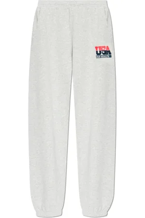 Sporty & Rich Unisex, Hosen, Grau, XLGröße: