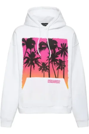 Dsquared2 Herren, Sweatshirts & Hoodies, Weiß, SGröße: