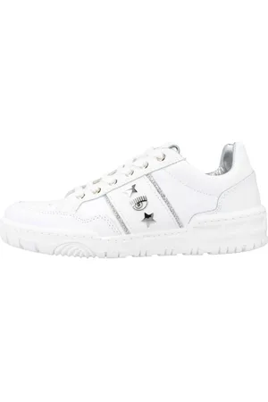 Chiara Ferragni Damen, Schuhe, Weiß, 37 EUGröße: