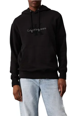Calvin Klein Herren, Sweatshirts & Hoodies, Schwarzk, 2XLGröße: