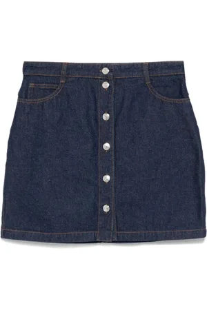 Maison Kitsuné Damen, Röcke, Blau, W27Größe: