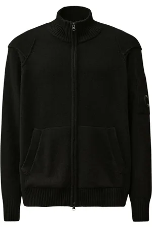C.P. Company Herren, Strickwaren, Schwarzk, MGröße: